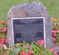 Commemorative Plaque in Franklin Square